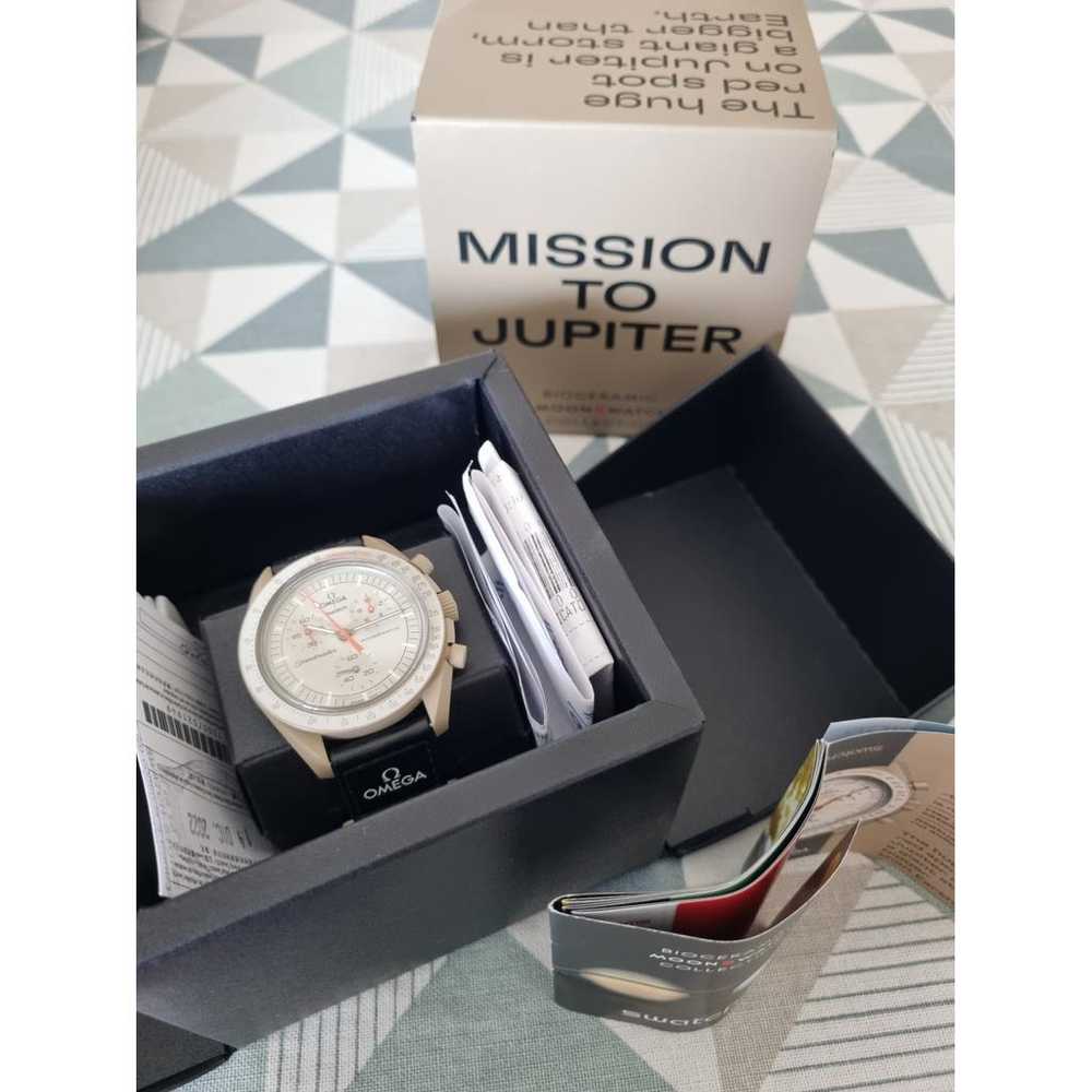 Omega X Swatch Ceramic watch - image 7