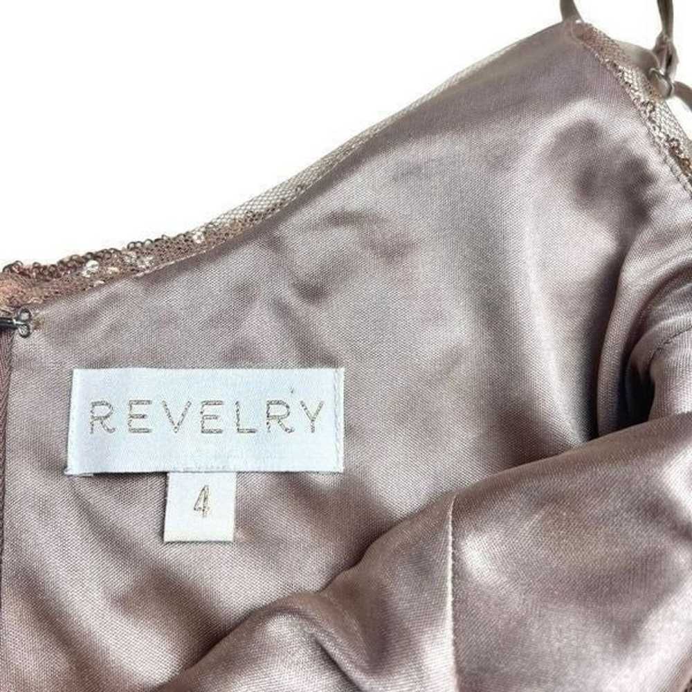 Revelry Hazel Sequin Dress Sleeveless Rose Gold S… - image 5