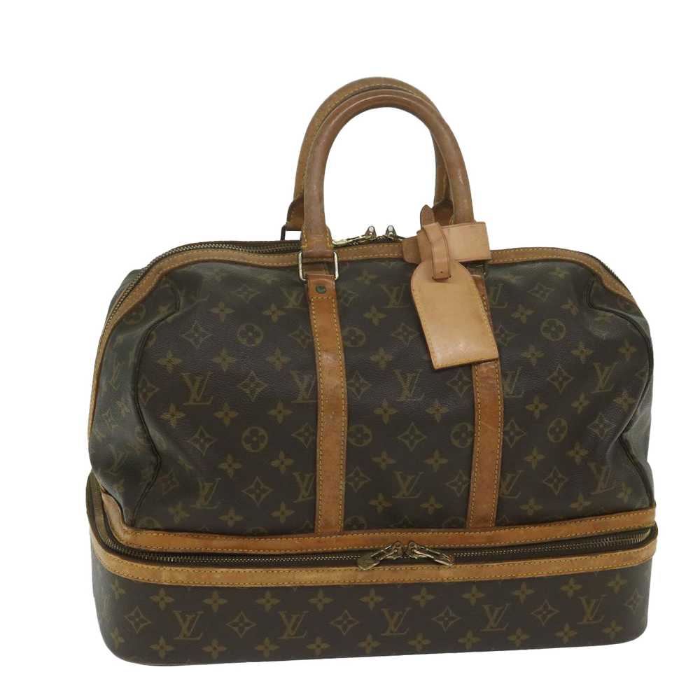 LOUIS VUITTON Monogram Sac Sports Boston Bag M414… - image 1