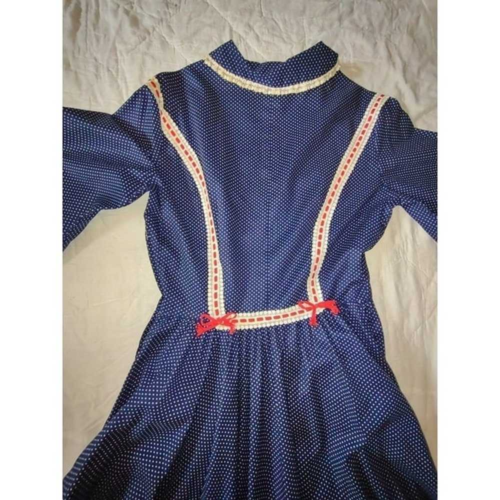 VGUC Vintage 30s/40s Prarie Dress Gunne Sax Style… - image 10