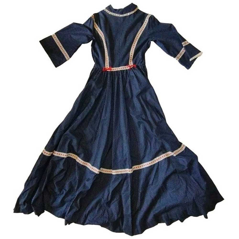 VGUC Vintage 30s/40s Prarie Dress Gunne Sax Style… - image 12