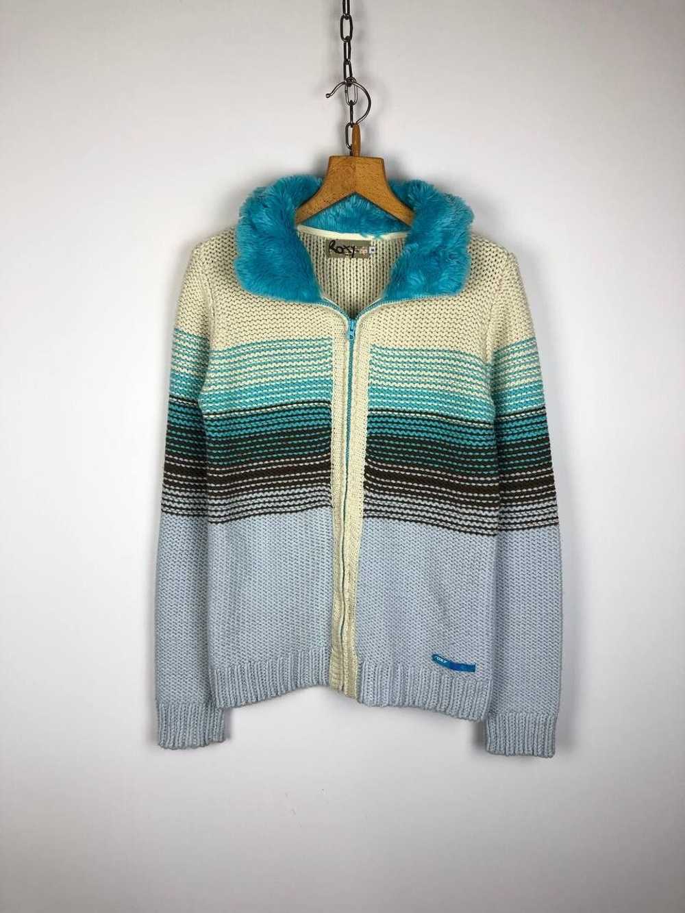 Coloured Cable Knit Sweater × Designer × Streetwe… - image 1