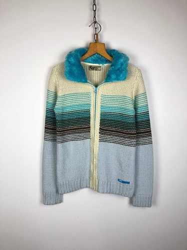 Coloured Cable Knit Sweater × Designer × Streetwe… - image 1