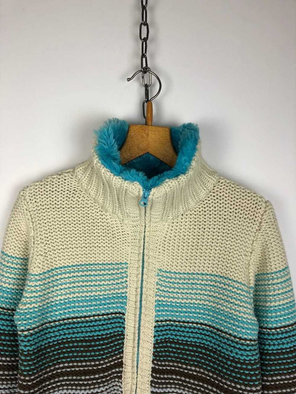 Coloured Cable Knit Sweater × Designer × Streetwe… - image 3