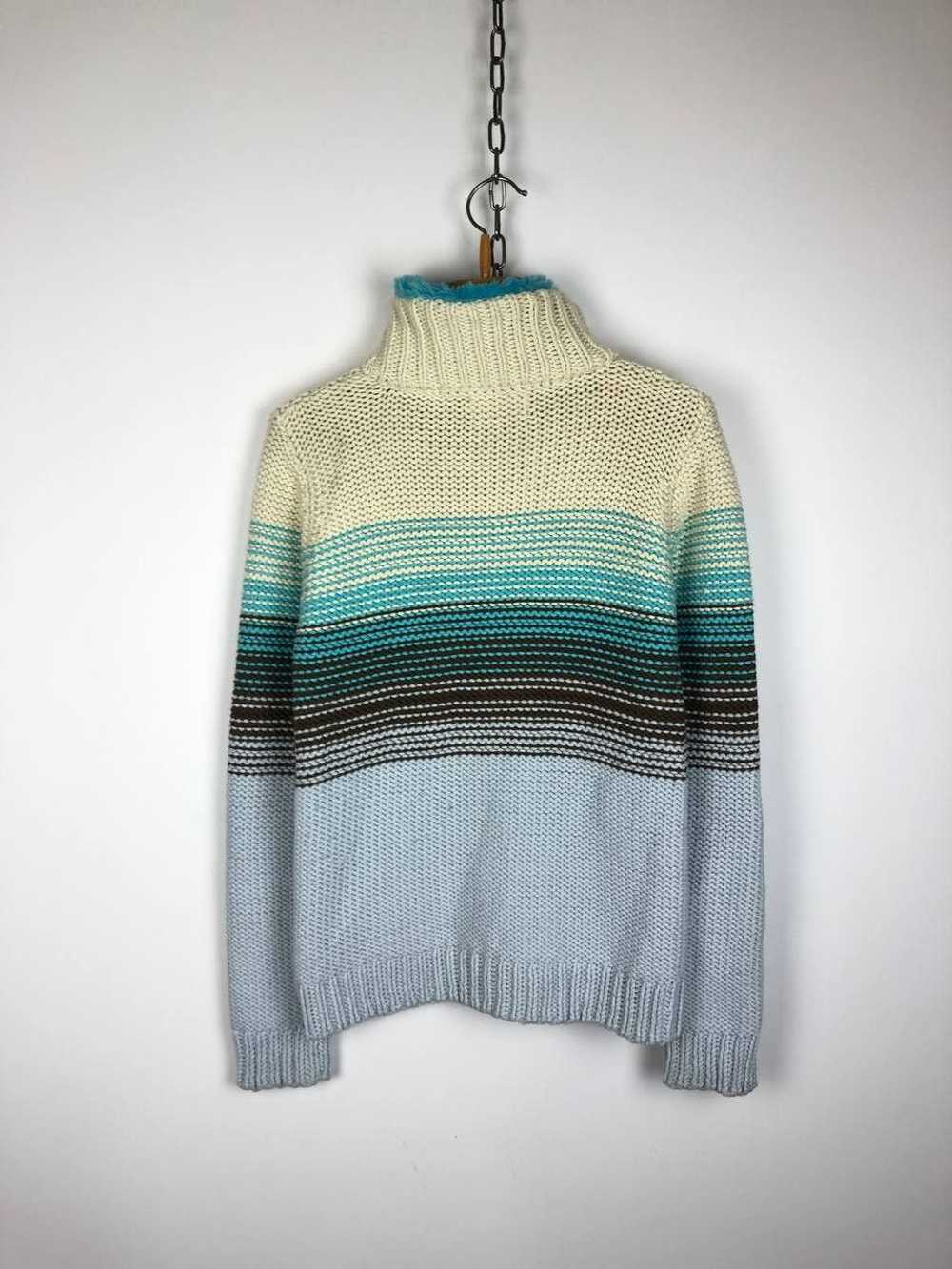 Coloured Cable Knit Sweater × Designer × Streetwe… - image 8