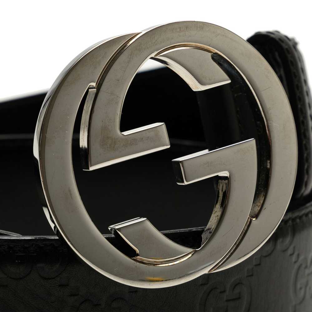 Gucci Gucci Guccissima Interlocking G Belt - image 4