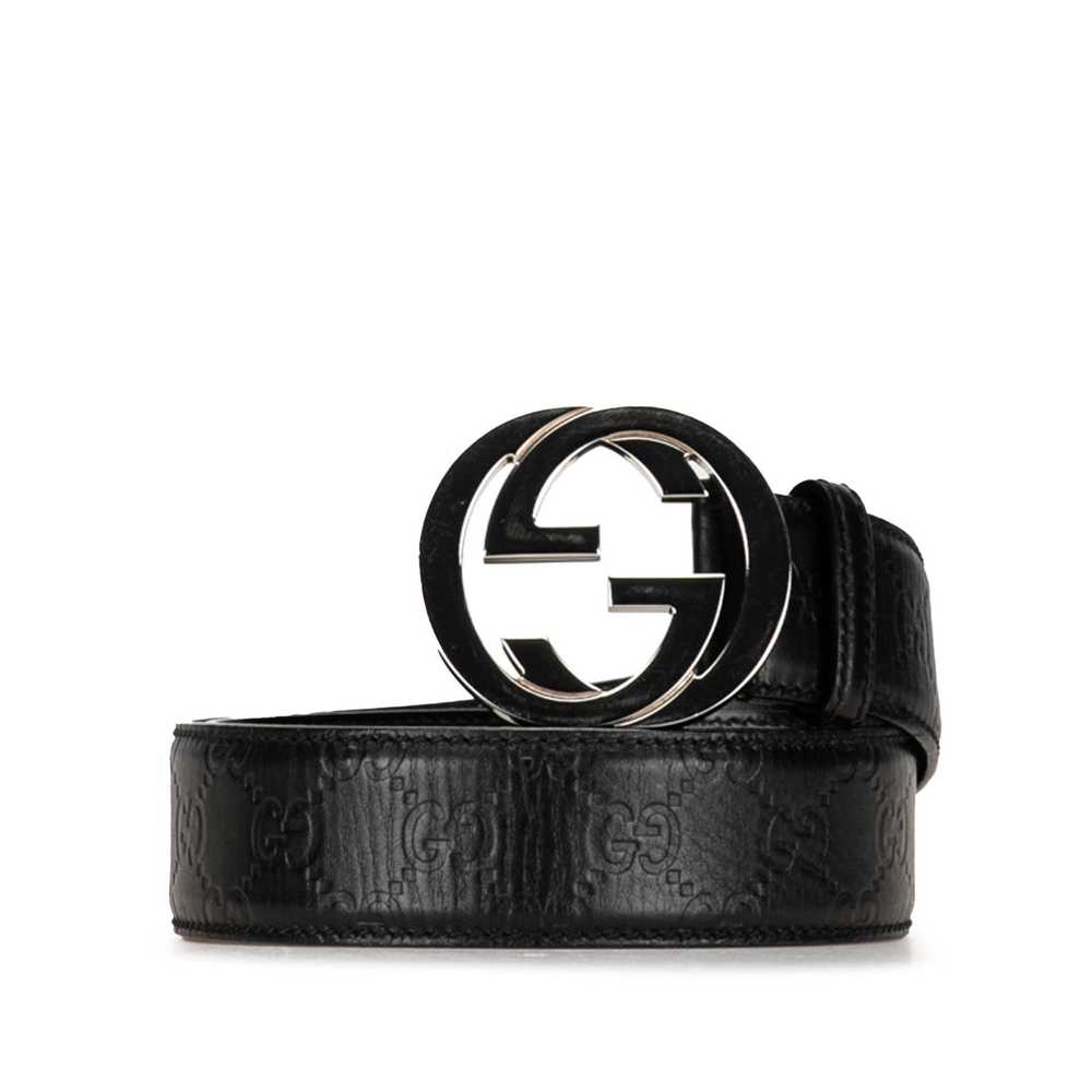 Gucci Gucci Guccissima Interlocking G Belt - image 9