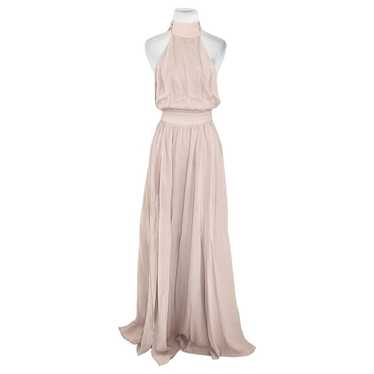 Reformation Andee Halter Open Back Maxi Dress Gown