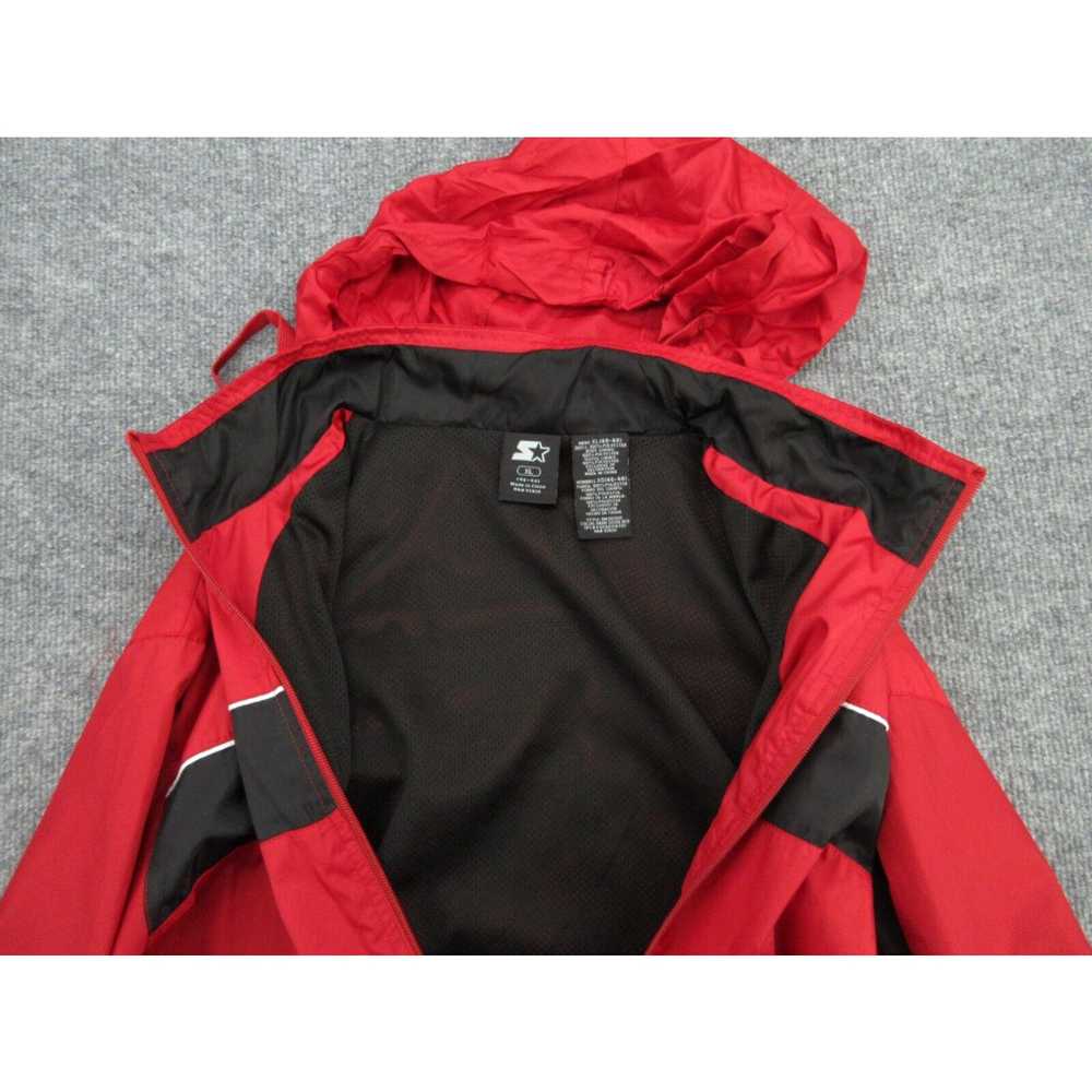 Starter Starter Jacket Mens Extra Large Red Full … - image 3