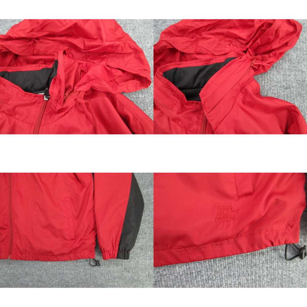 Starter Starter Jacket Mens Extra Large Red Full … - image 4