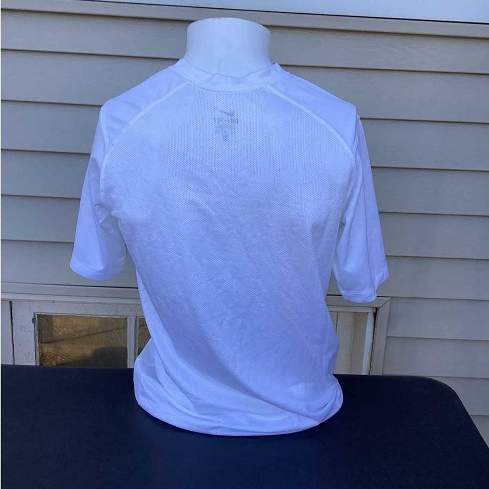 Nike Pro Hypercool short Sleeve Shirt Men's White… - image 2