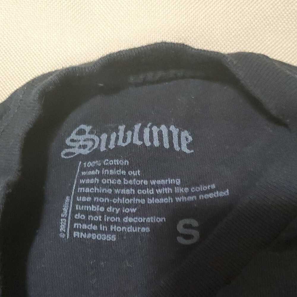 Sublime t-shirt size small - image 3