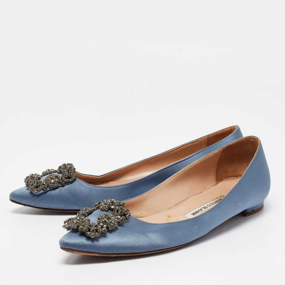 Manolo Blahnik Cloth flats - image 2