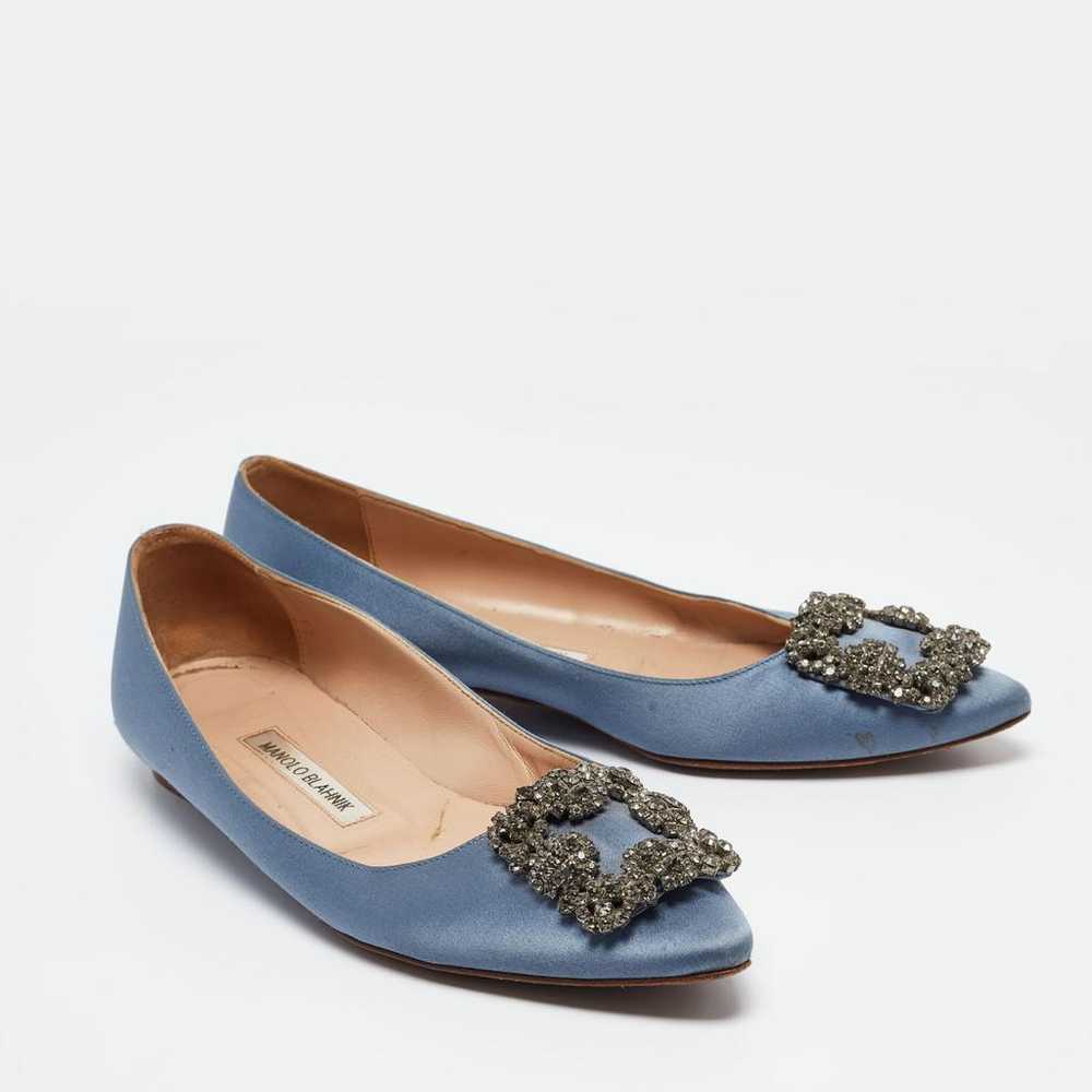 Manolo Blahnik Cloth flats - image 3