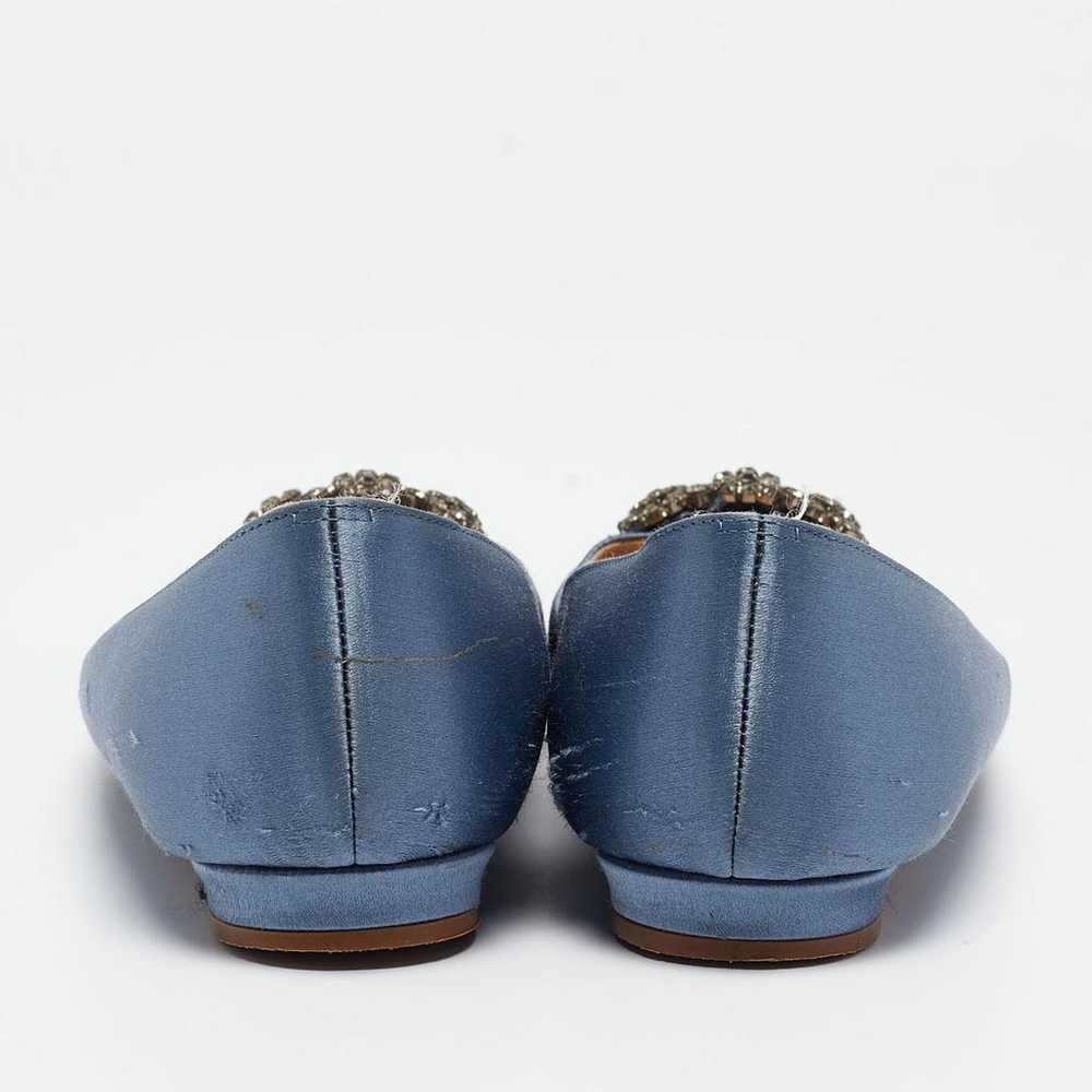 Manolo Blahnik Cloth flats - image 4