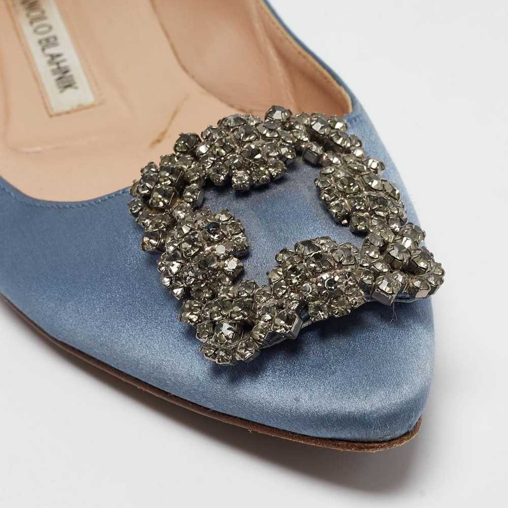 Manolo Blahnik Cloth flats - image 7