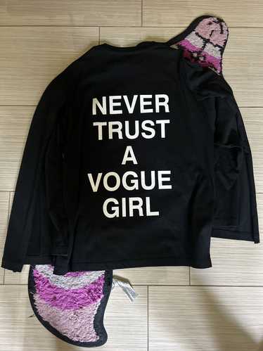 Hood By Air HBA Never Trust A Vogue Girl Longsleev
