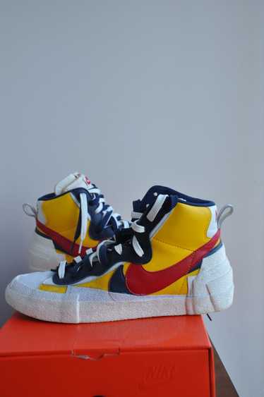Nike × Sacai Nike x Sacai Blazers Red and Yellow