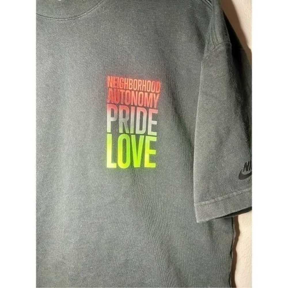 Nike Neighborhood Autonomy Pride Love T Shirt Lau… - image 3