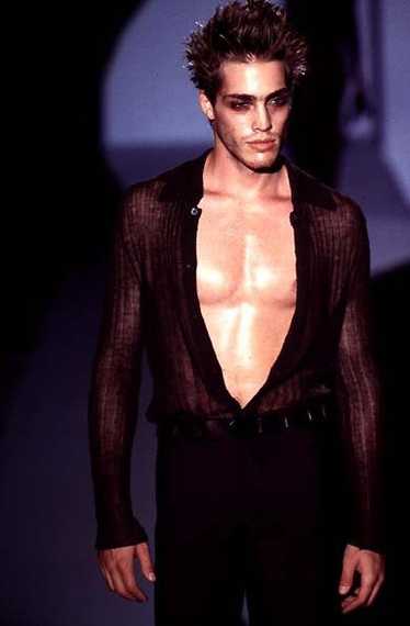 Gucci Gucci by Tom Ford SS 1997 Runway Knit Button