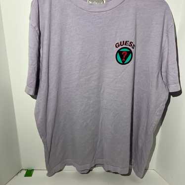 Vintage guest men’s large purple Y2K 90s shirt - image 1