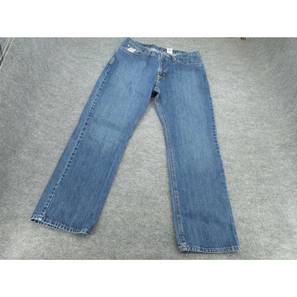 Vintage Cinch Jeans Mens 38x32 (ACT. 36x32) Blue … - image 2