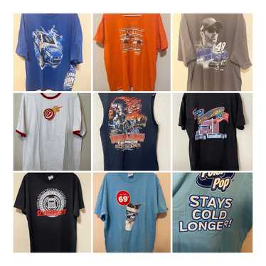 Vintage and new graphic tee lot