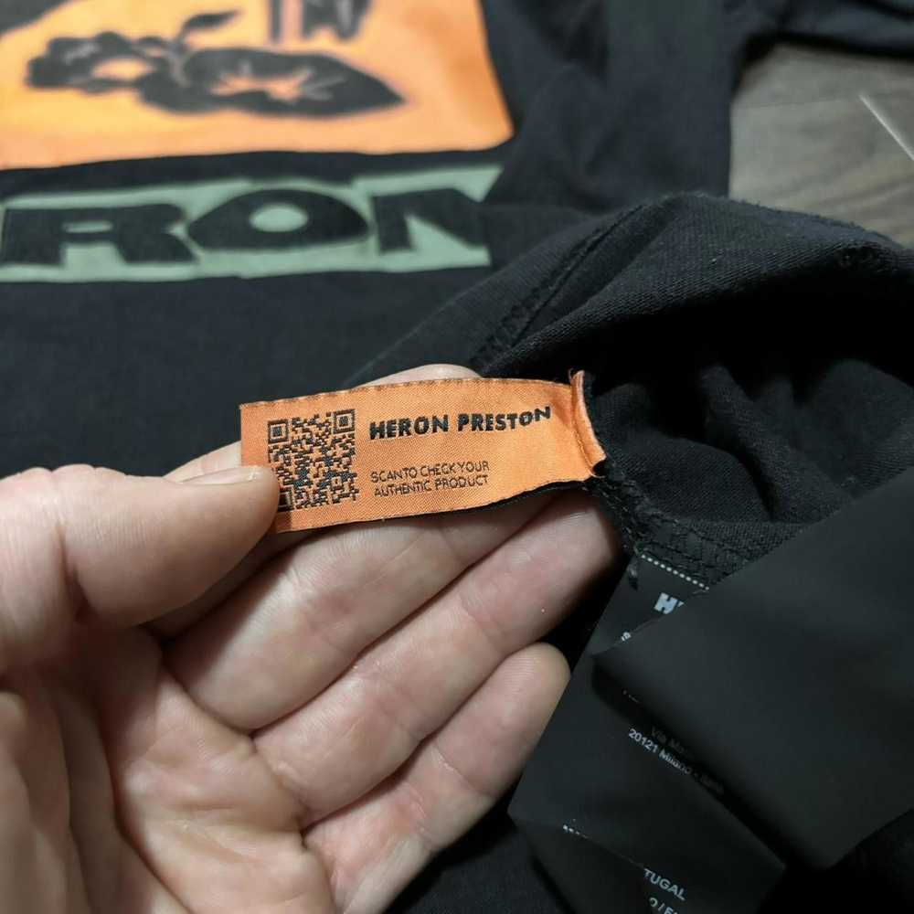 Designer Classic Heron Preston T Shirt - image 7