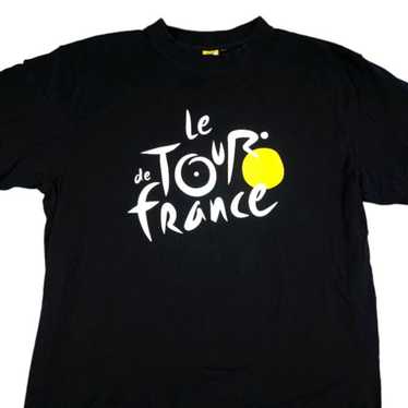 Vintage Le Tour De France T Shirt Mens Size 2XL B… - image 1