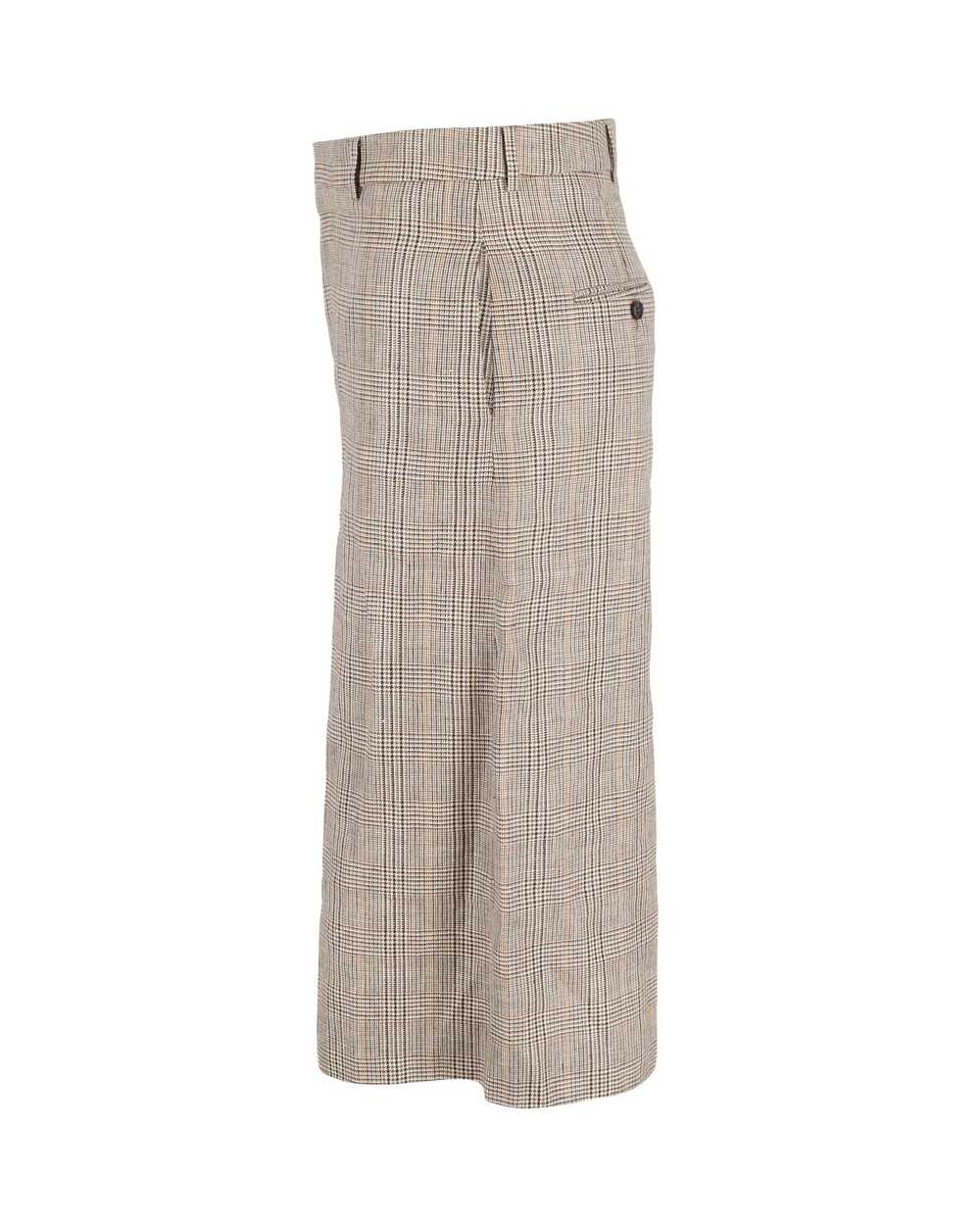 Product Details Celine Beige Checked Culottes - image 3