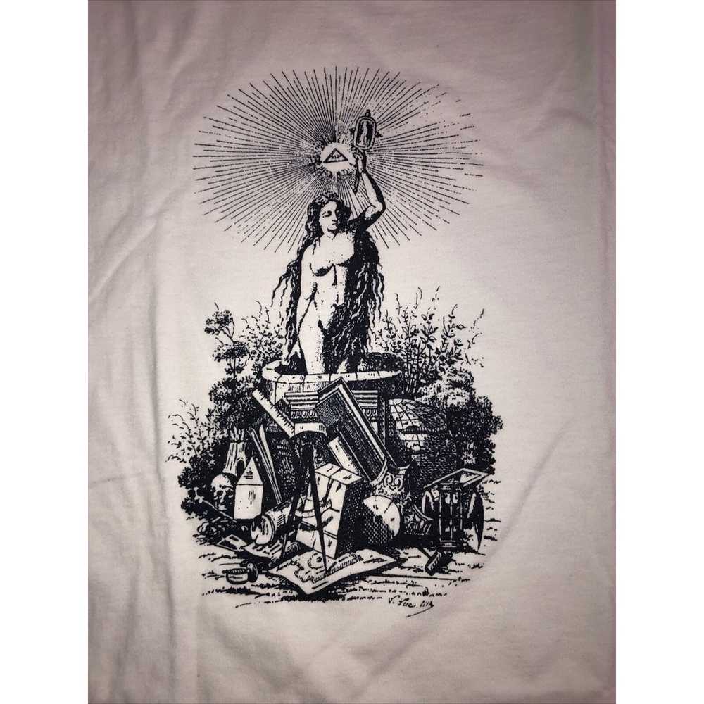Vtg 90s Free Mason Secret Society T Shirt XL Geor… - image 2
