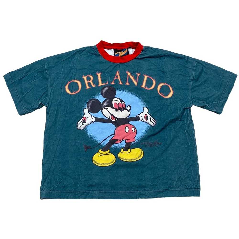 Rare Art For Villains Mickey Mouse Orlando T Shir… - image 1