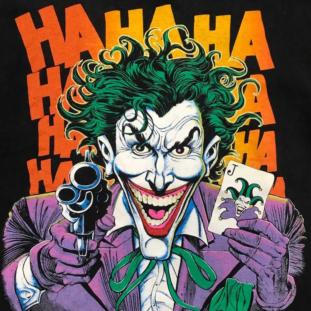 Vintage The Joker DC Comics Changes SHIRT - image 2