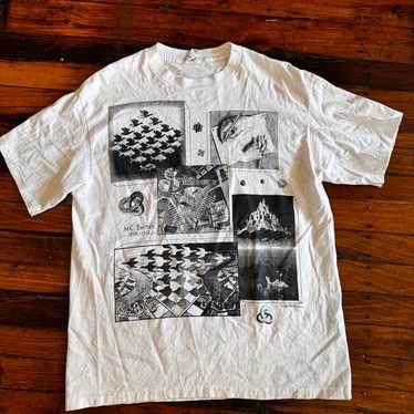 Vintage 1990s MC Escher T-Shirt Andazia - image 1