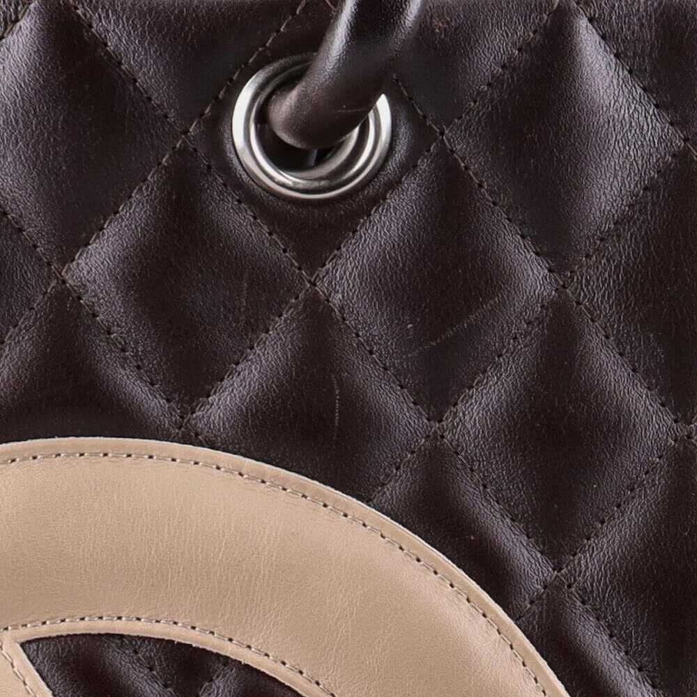 Chanel Cambon leather handbag - image 7