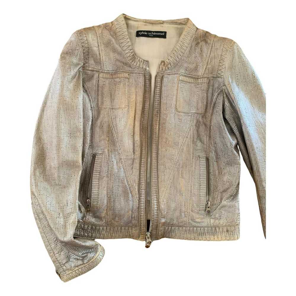 Sylvie Schimmel Leather jacket - image 1