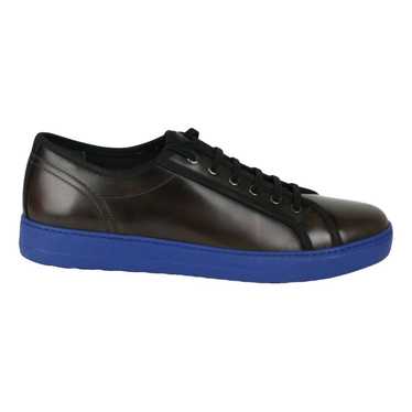 Salvatore Ferragamo Leather low trainers