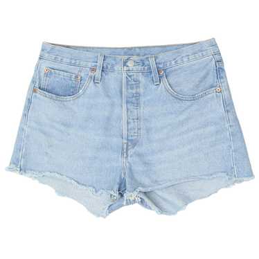 Ladies Levi Strauss #501 Button Fly Denim Shorts - image 1