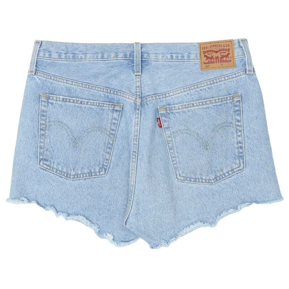 Ladies Levi Strauss #501 Button Fly Denim Shorts - image 2