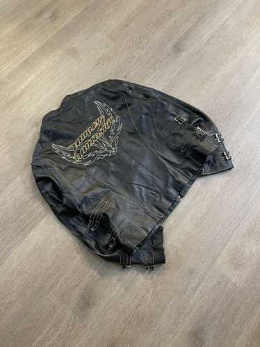 Harley Davidson × Leather Jacket × Vintage Vintage