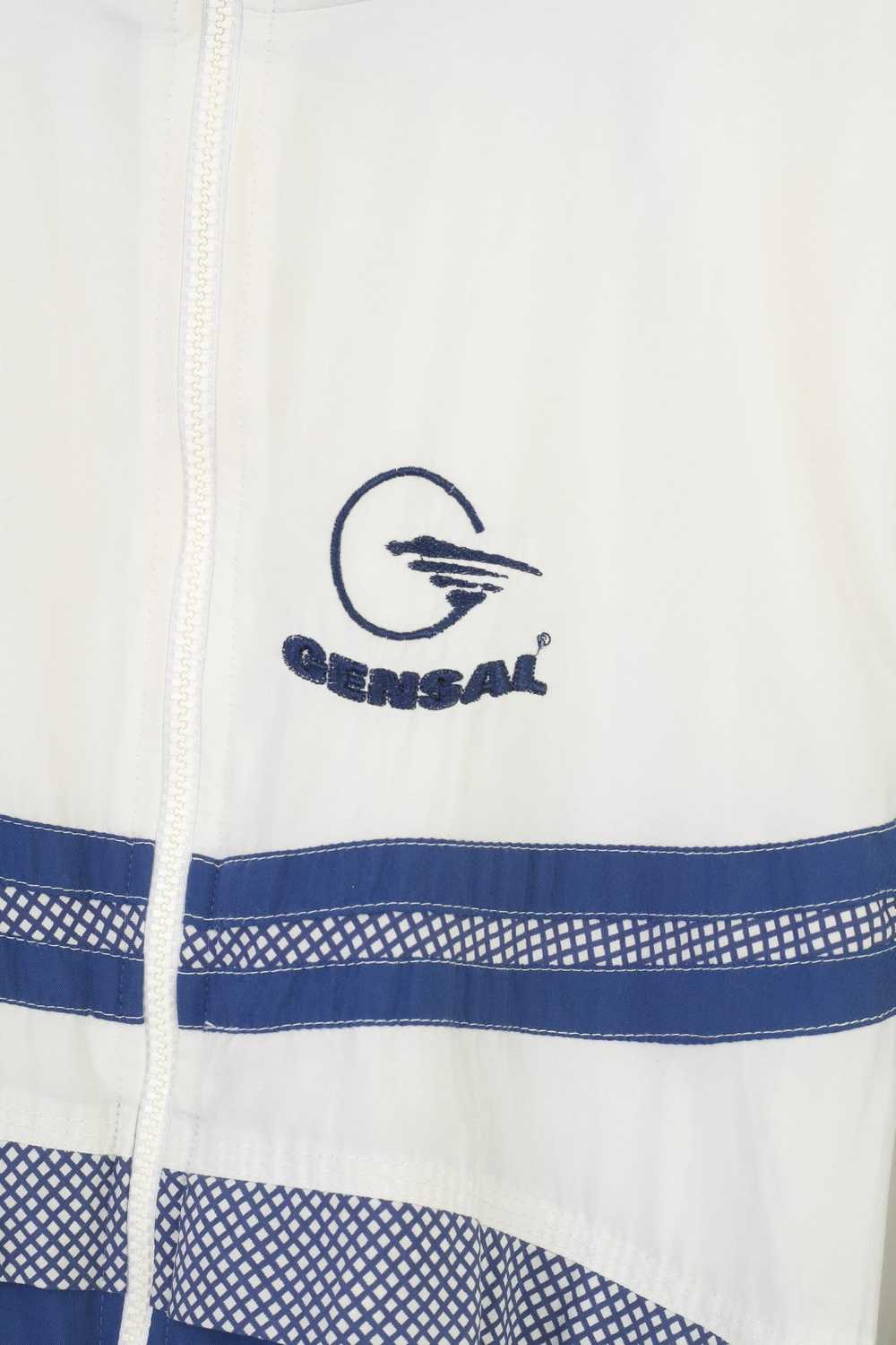 Sportswear × Vintage Gensal Men M Jacket White Bl… - image 4