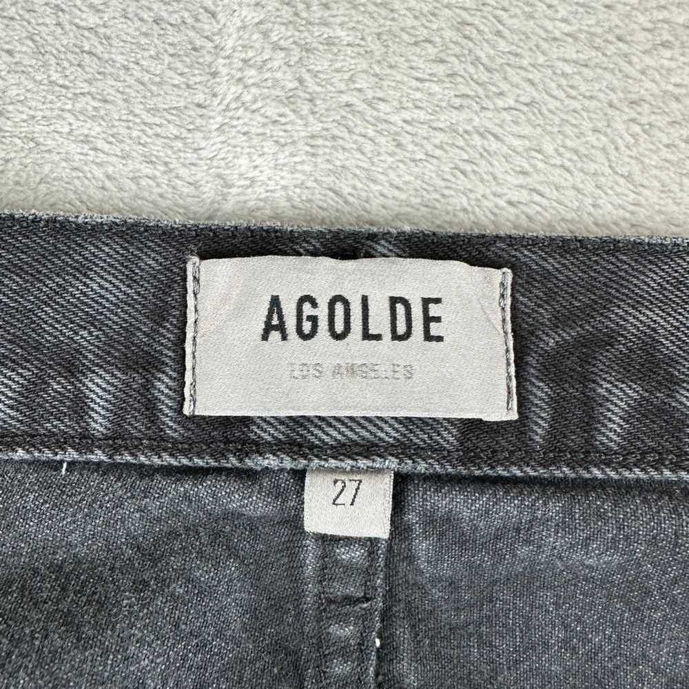 Agolde Agolde Straight Leg Black Jeans Women’s Si… - image 3