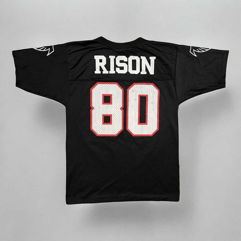 Rare 90s Vintage Atlanta Falcons Andre Risen Yout… - image 2