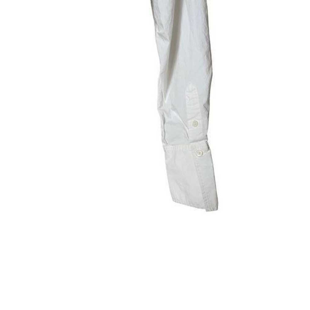 Frame Women's White Cutout Tie Waist Cotton Cropp… - image 10