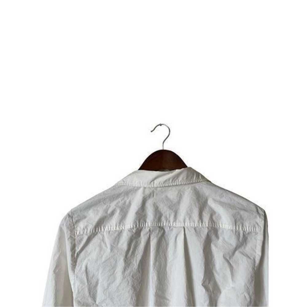 Frame Women's White Cutout Tie Waist Cotton Cropp… - image 5