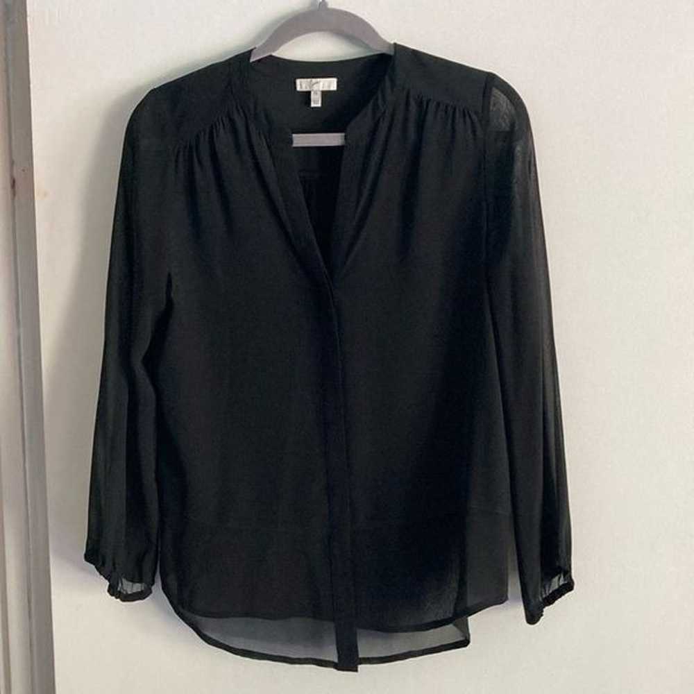 Joie Women’s Black Silk Blouse Size XS NWOT - image 3