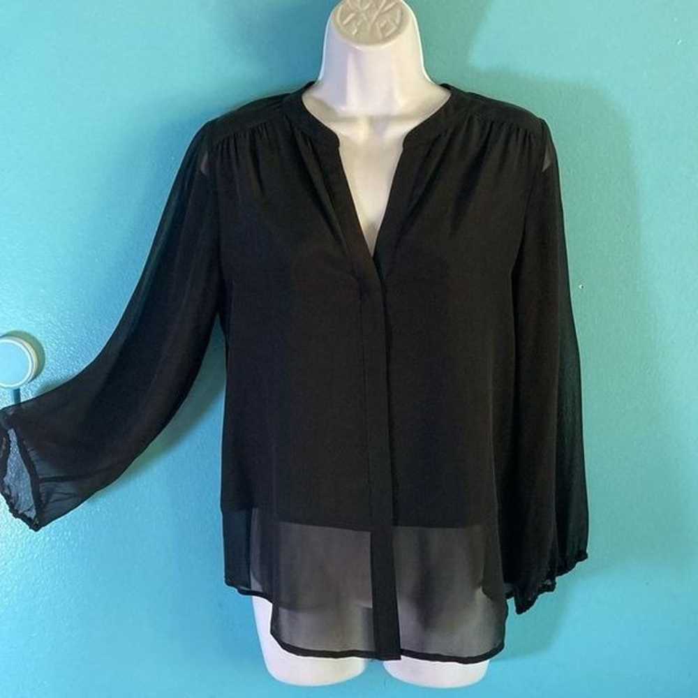 Joie Women’s Black Silk Blouse Size XS NWOT - image 8