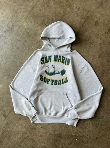 2000s Russell San Marin Softball Hoodie