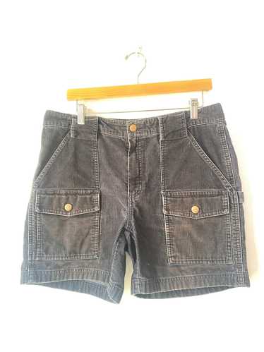 L.L. Bean Black Corduroy Shorts