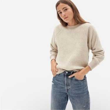 Women’s Renew Taupe Raglan Crew Neck Sweatshirt S… - image 1